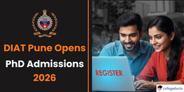 DIAT Pune Opens PhD Admissions 2026